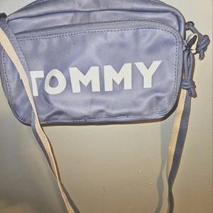 Tommy Hilfiger Light Blue cross bag.
